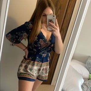 Floral Romper